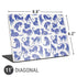 Cat Coq Blue Cats Universal Laptop 11in (8.8 x 6.2in) Skin